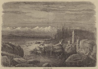 Tal der Rhone von Gustave Dore